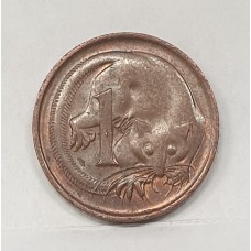 AUSTRALIA 1979 . ONE 1 CENT COIN . FEATHER-TAILED GLIDER